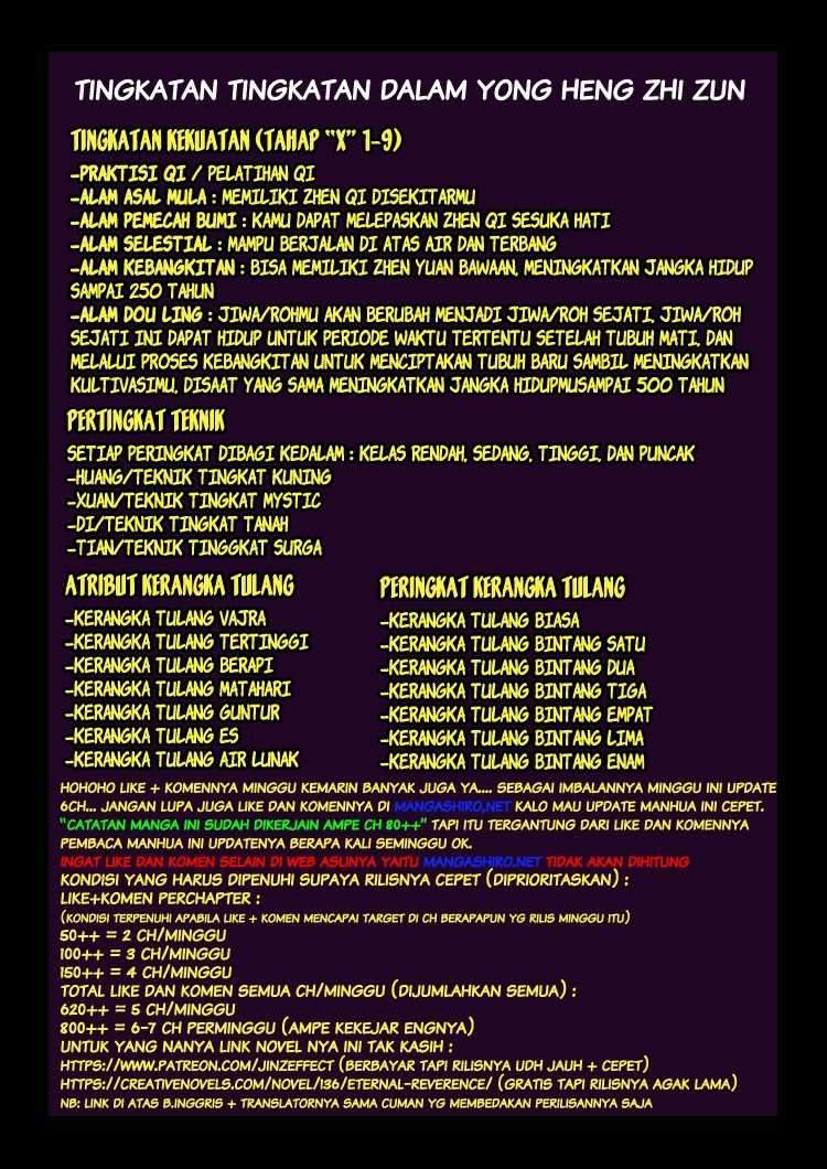 Yong Heng Zhi Zun Chapter 58 Bahasa Indonesia