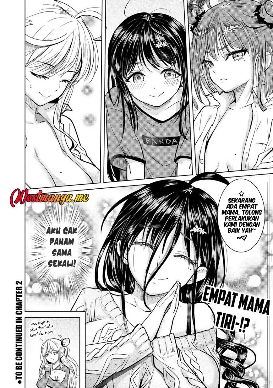 Yonin no Mama no Sei de Ore no Rabukome ga Mama Naranai chapter 1
