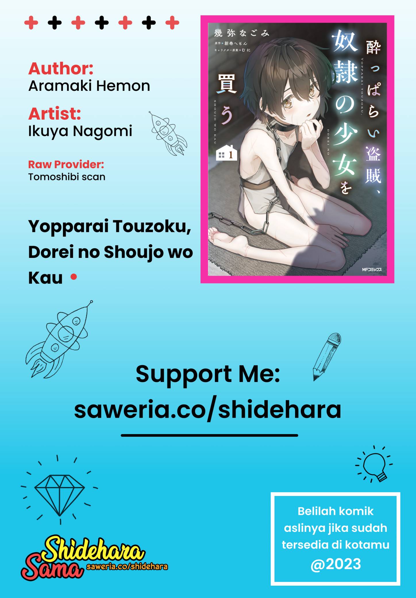 Yopparai Touzoku, Dorei no Shoujo wo Kau Chapter 07 Bahasa Indonesia