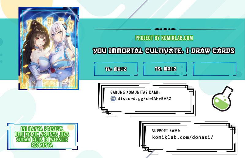You Immortal Cultivate, I Draw Cards chapter 7