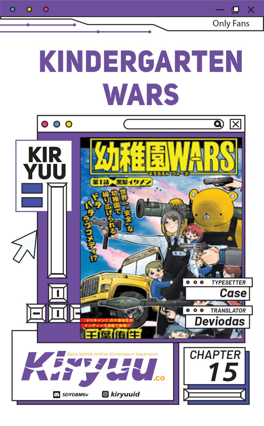 Youchien Wars Chapter 15 Bahasa Indonesia