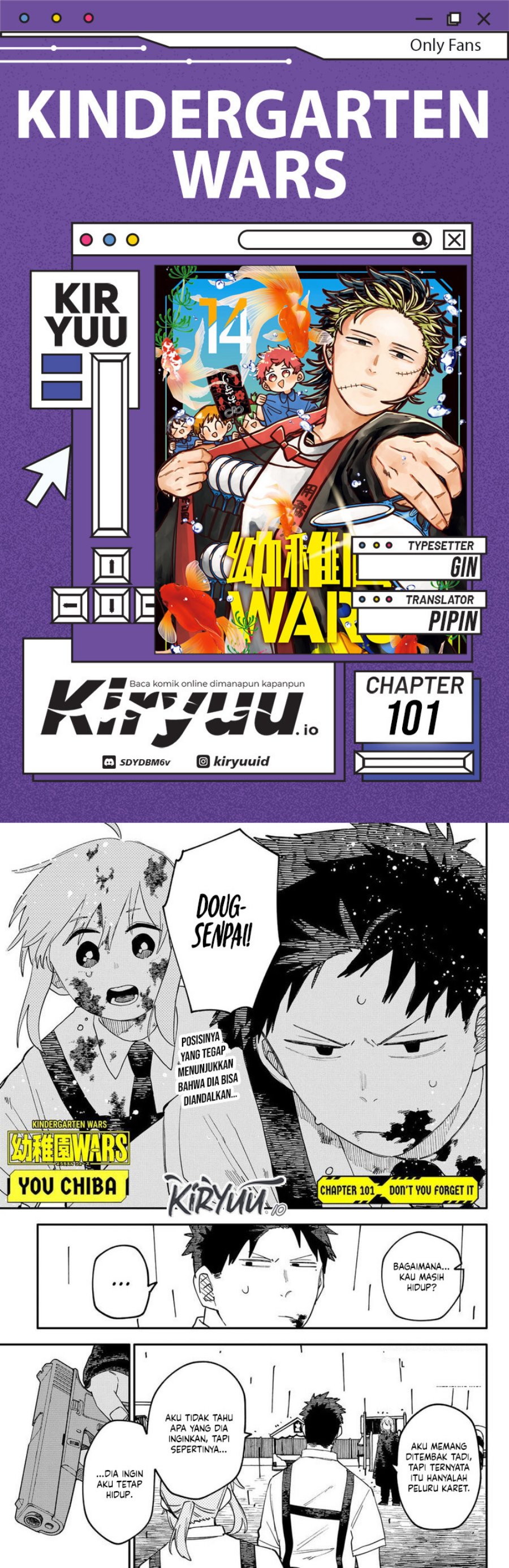 Youchien Wars Chapter 101 Bahasa Indonesia