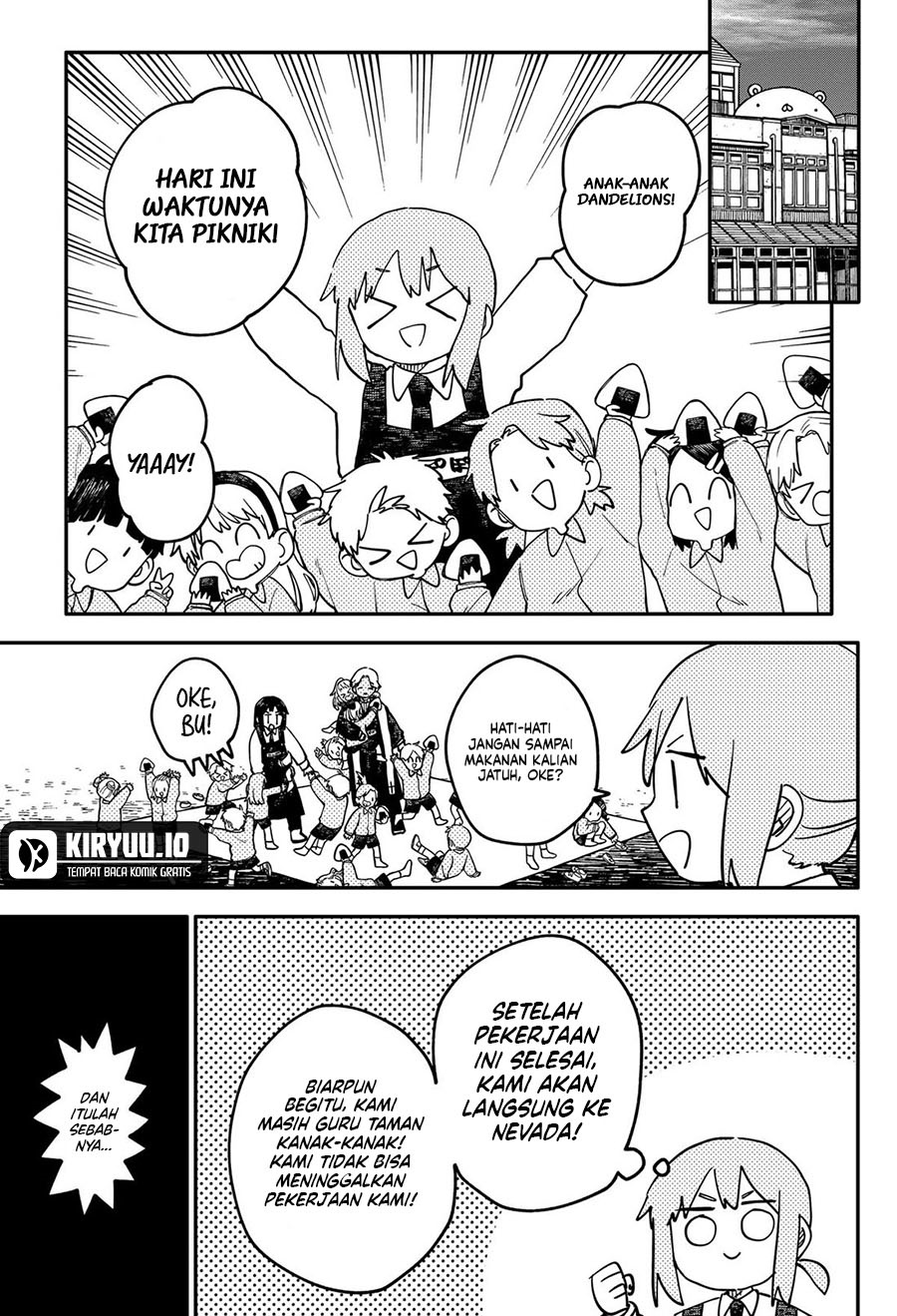 Youchien Wars Chapter 110 Bahasa Indonesia