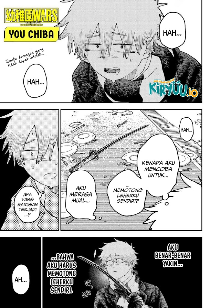Youchien Wars Chapter 113 Bahasa Indonesia