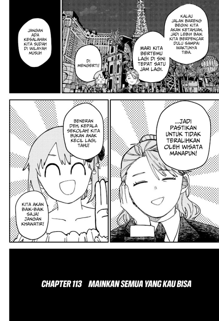 Youchien Wars Chapter 113 Bahasa Indonesia