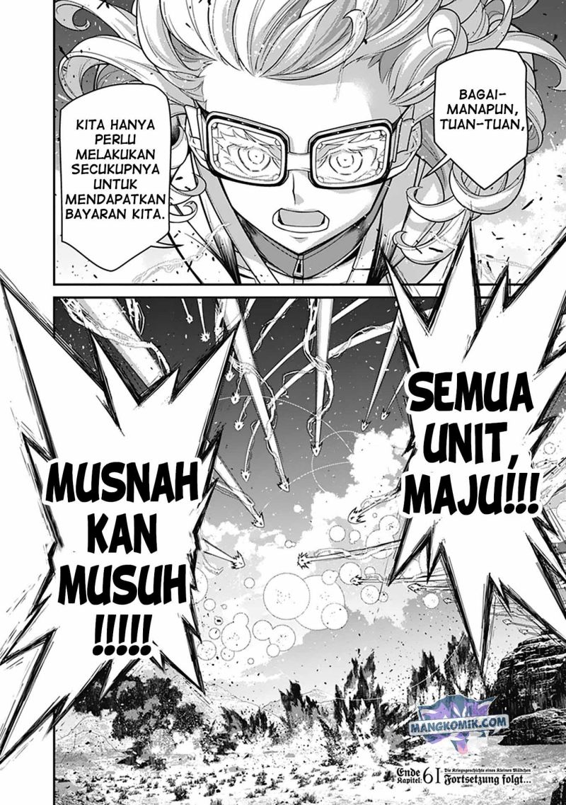 Youjo Senki Chapter 61 Bahasa Indonesia