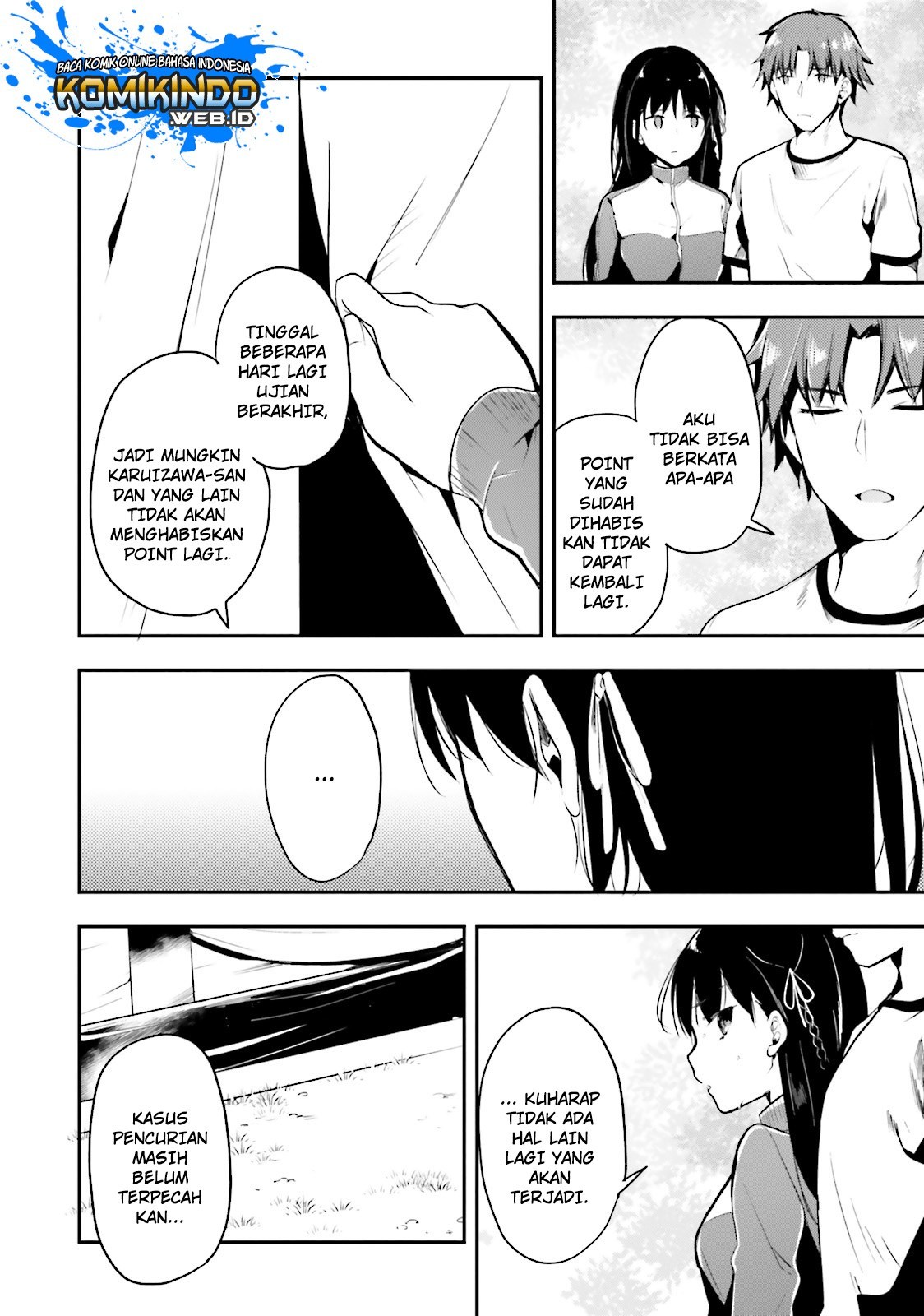 Youkoso Jitsuryoku Shijou Shugi no Kyoushitsu e chapter 22