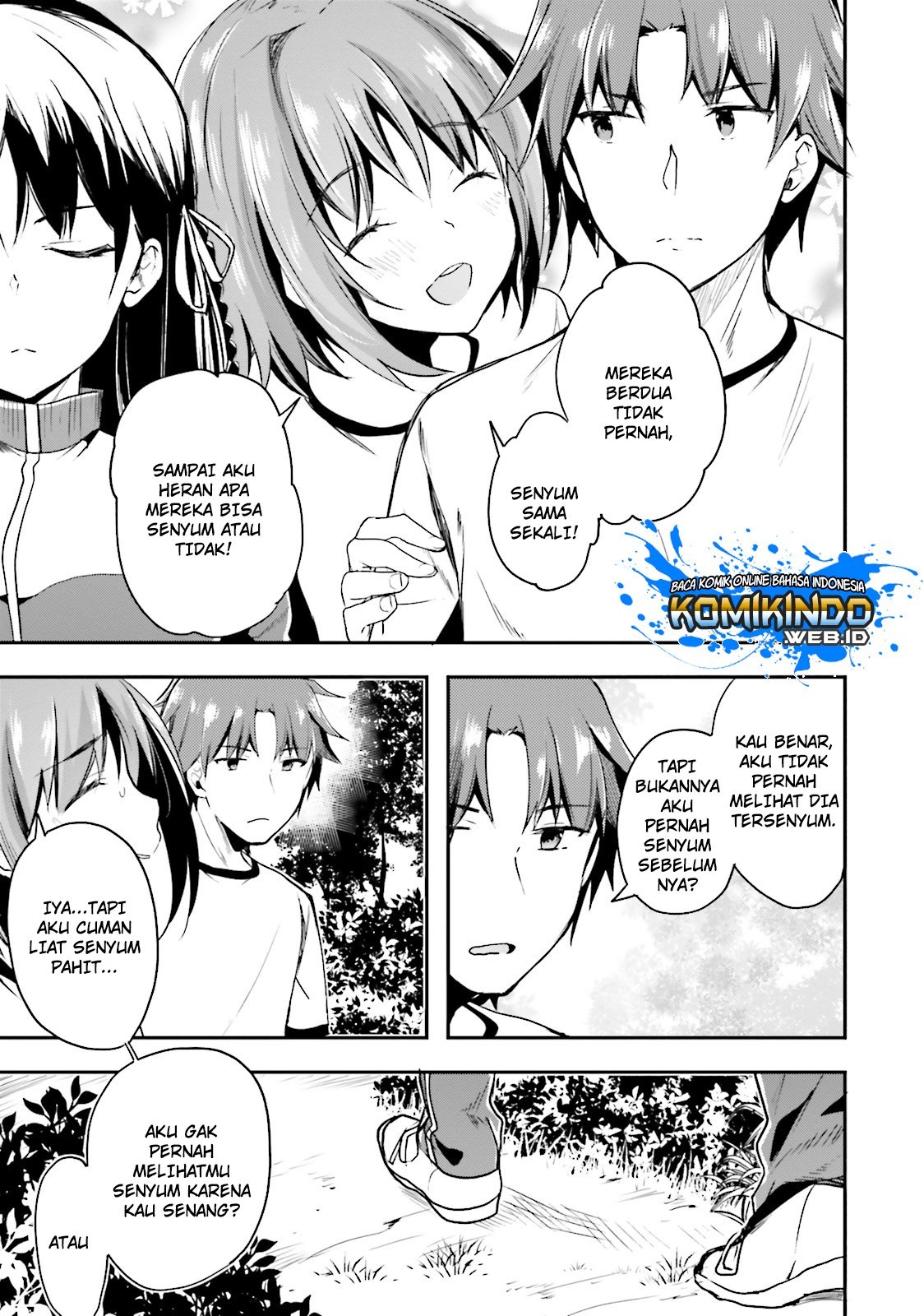 Youkoso Jitsuryoku Shijou Shugi no Kyoushitsu e chapter 22