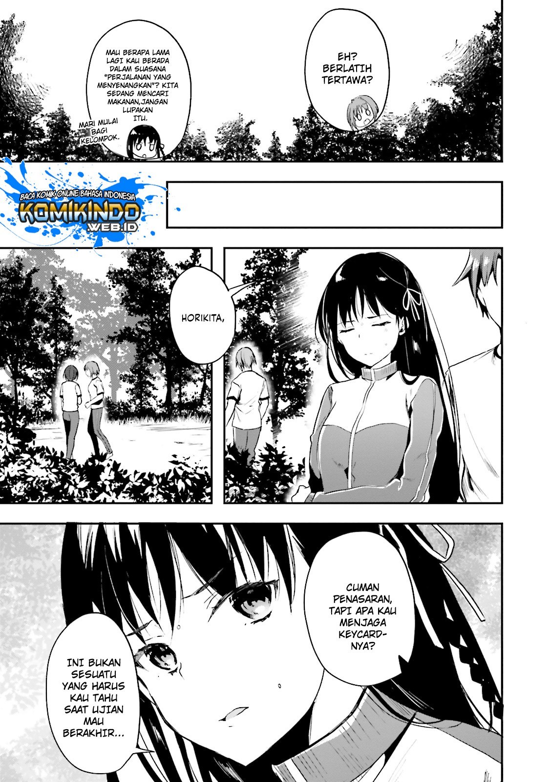 Youkoso Jitsuryoku Shijou Shugi no Kyoushitsu e chapter 22