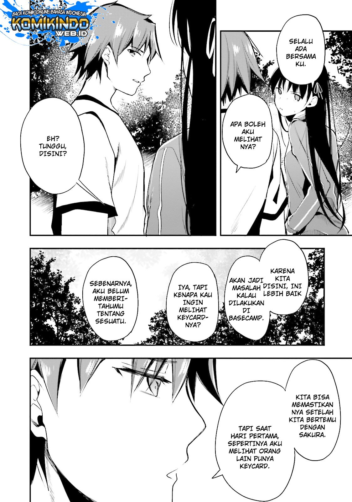 Youkoso Jitsuryoku Shijou Shugi no Kyoushitsu e chapter 22