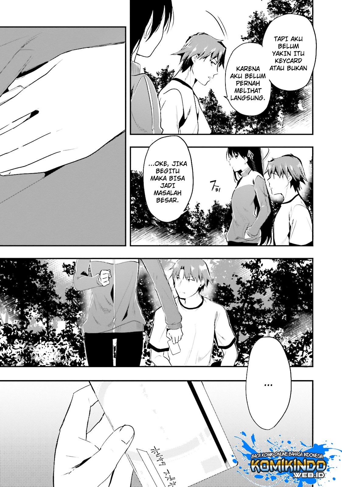 Youkoso Jitsuryoku Shijou Shugi no Kyoushitsu e chapter 22