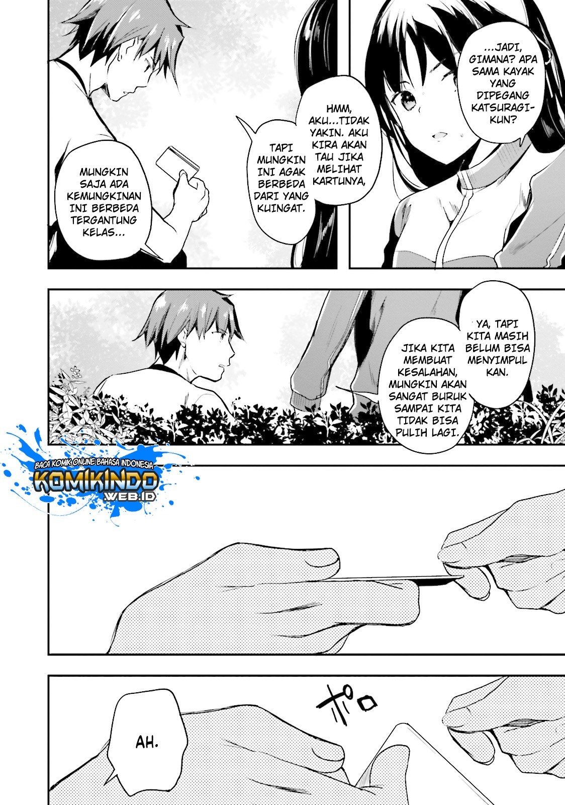 Youkoso Jitsuryoku Shijou Shugi no Kyoushitsu e chapter 22