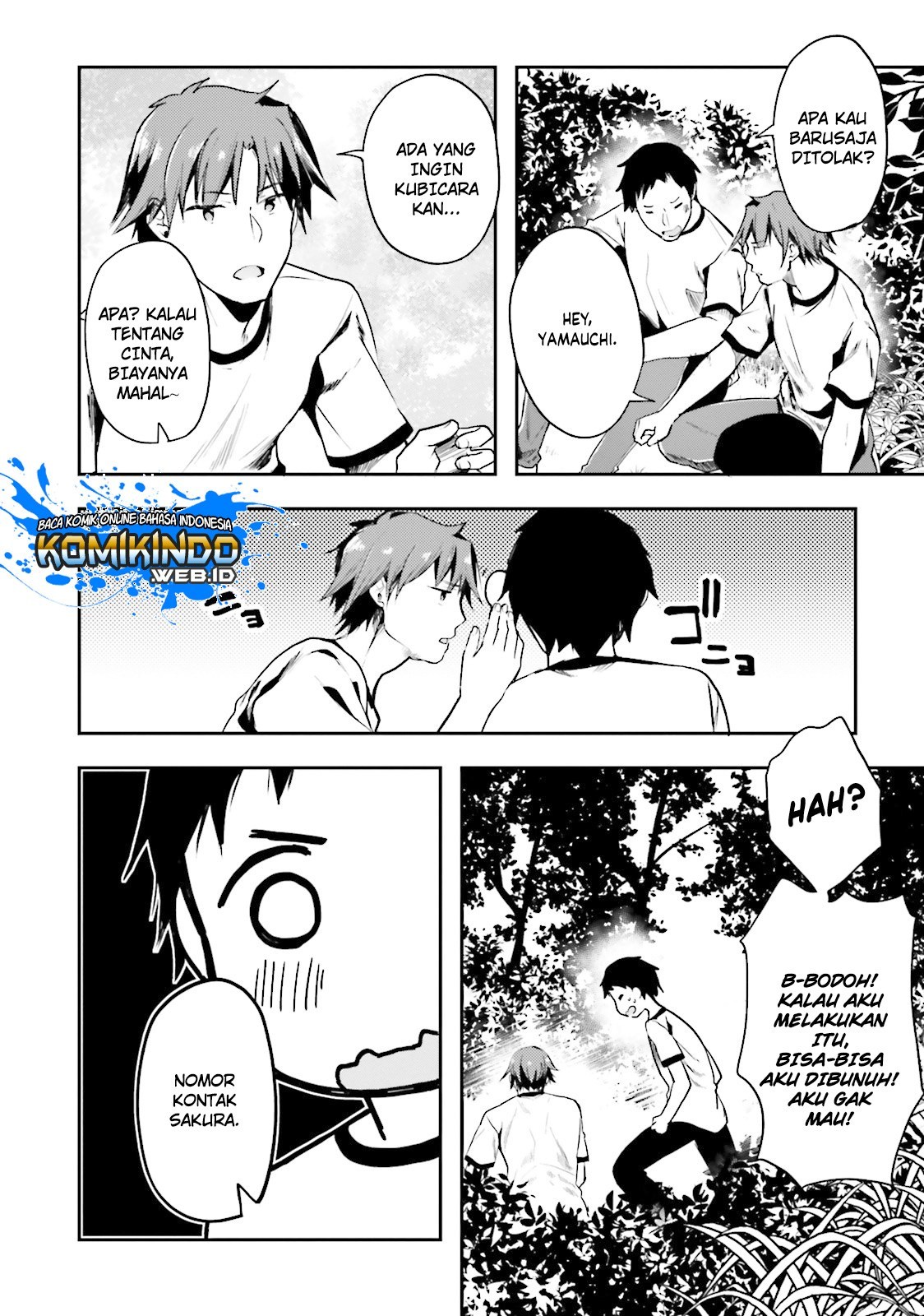 Youkoso Jitsuryoku Shijou Shugi no Kyoushitsu e chapter 22