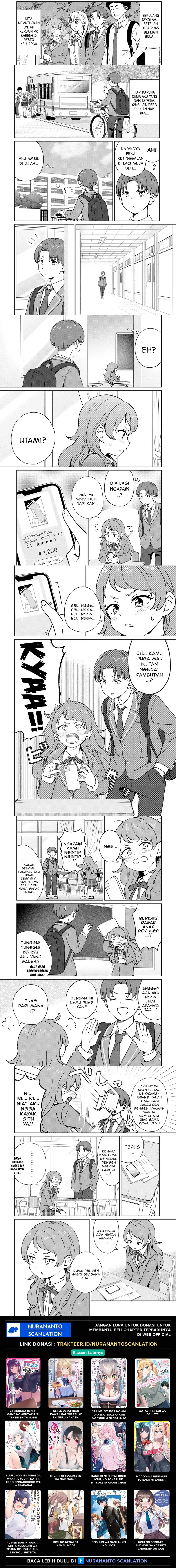 Youkya ni Natta Ore no Seishun Shijou Shugi Chapter 02.2 Bahasa Indonesia