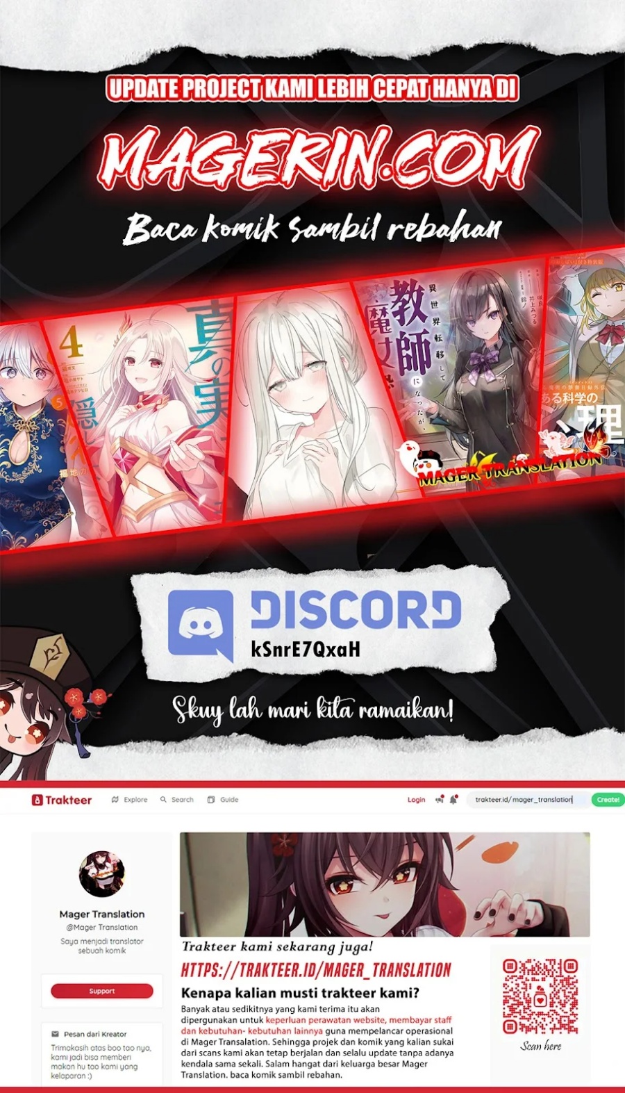 Yowa Yowa Sensei Chapter 17 Bahasa Indonesia