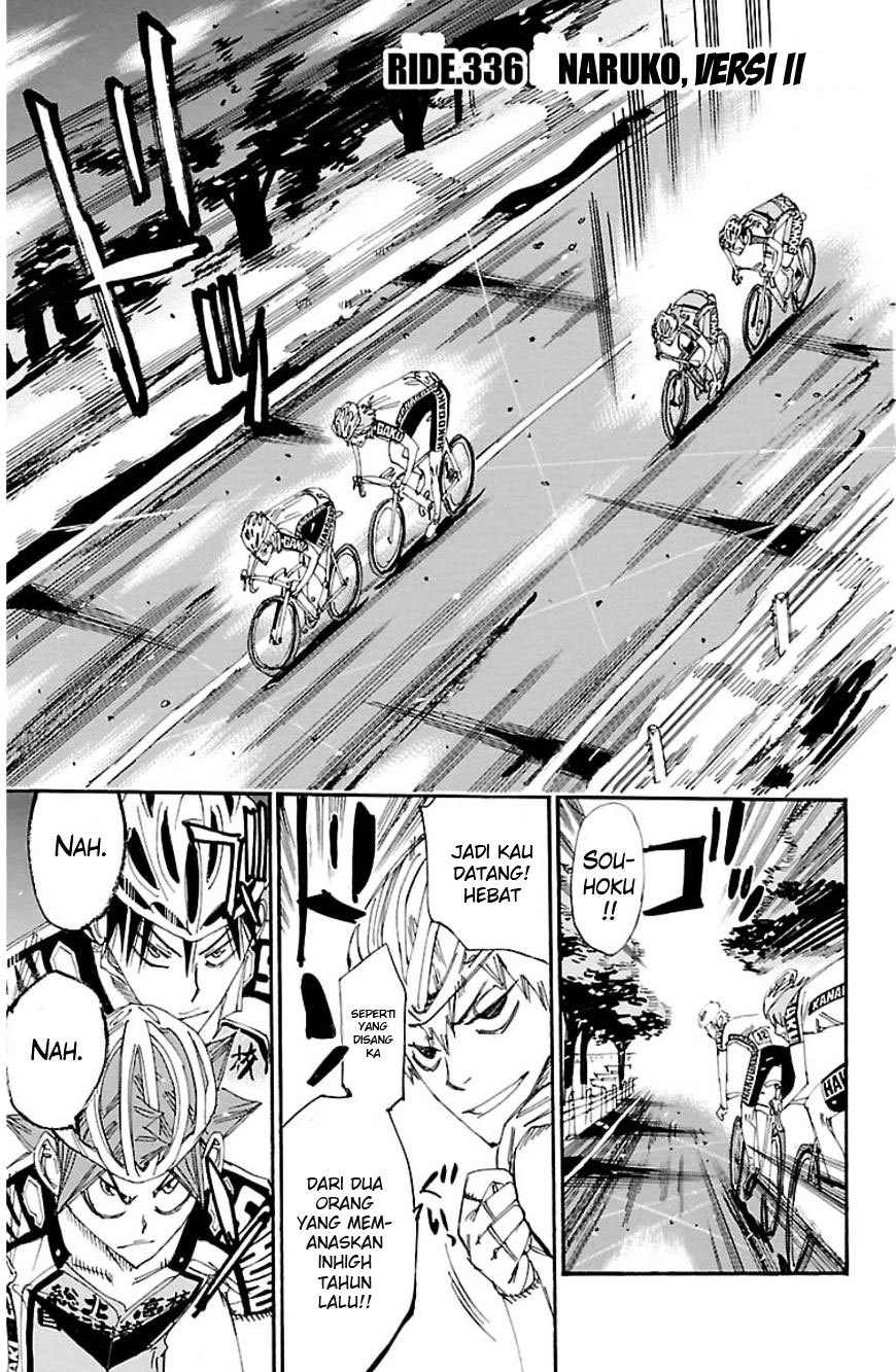 Yowamushi Pedal Chapter 336 Bahasa Indonesia