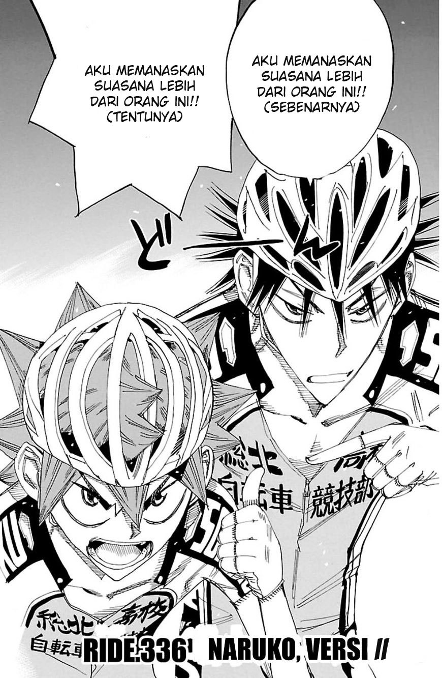 Yowamushi Pedal Chapter 336 Bahasa Indonesia