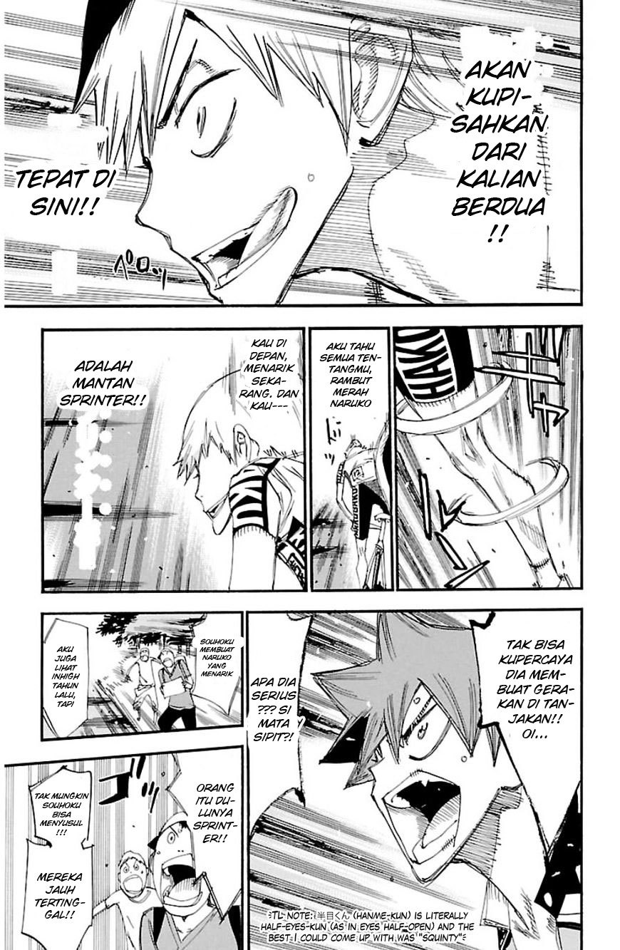 Yowamushi Pedal Chapter 336 Bahasa Indonesia