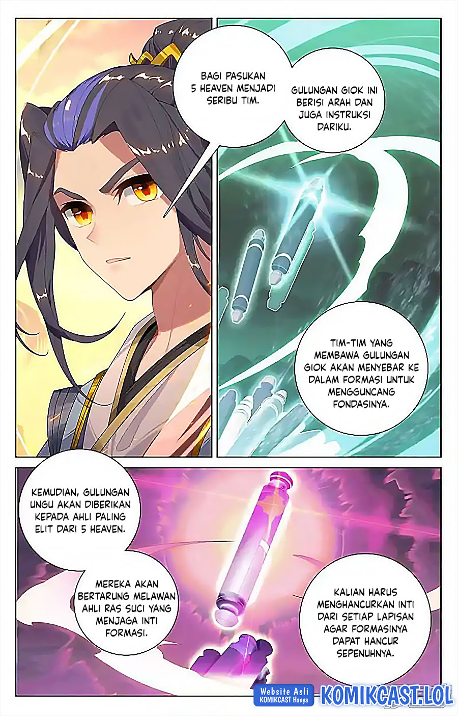 Yuan Zun Chapter 550 Bahasa Indonesia