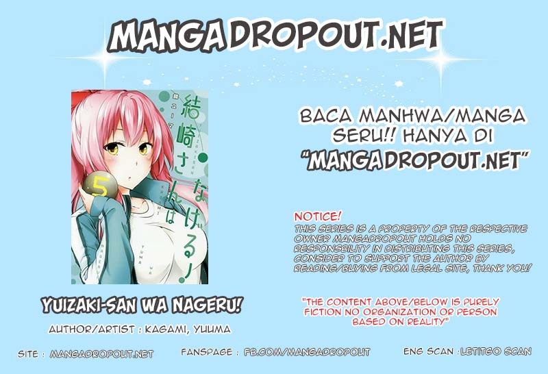 Yuizaki-san wa Nageru! Chapter 28 Bahasa Indonesia