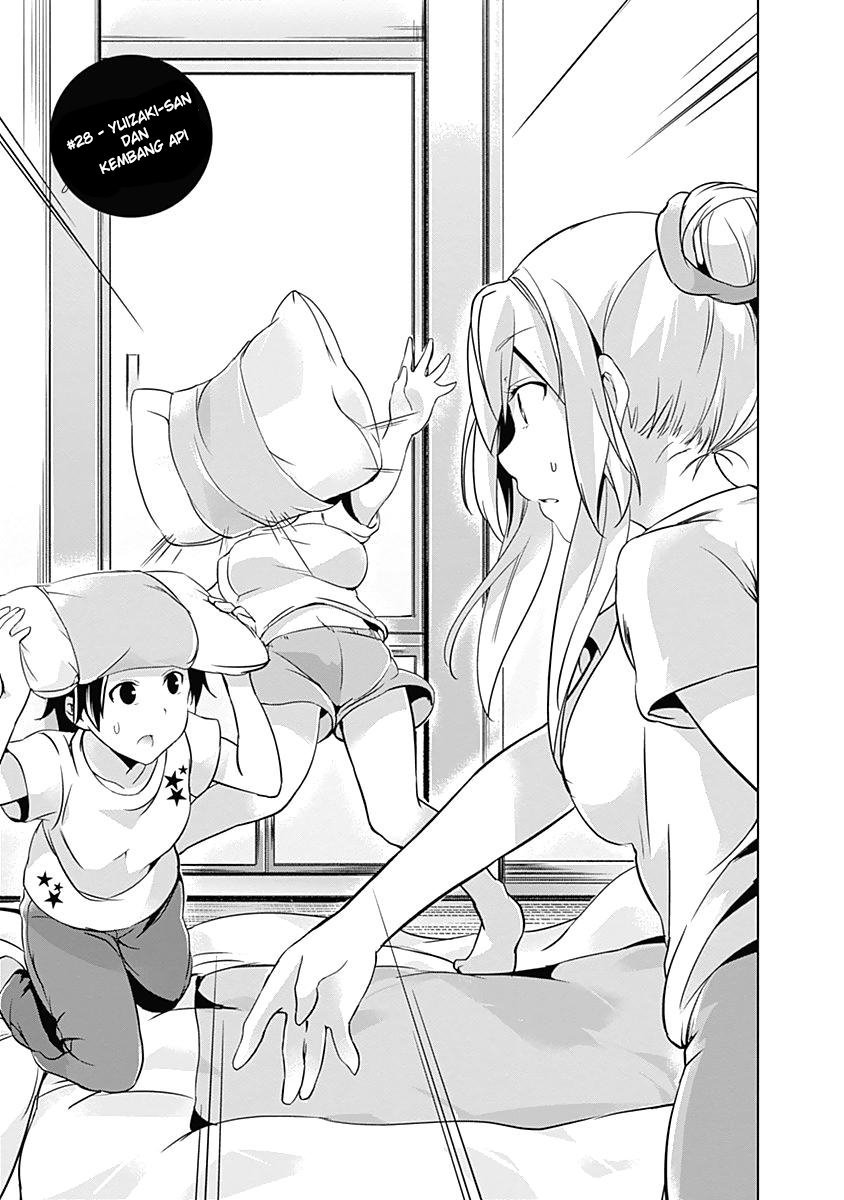 Yuizaki-san wa Nageru! Chapter 28 Bahasa Indonesia
