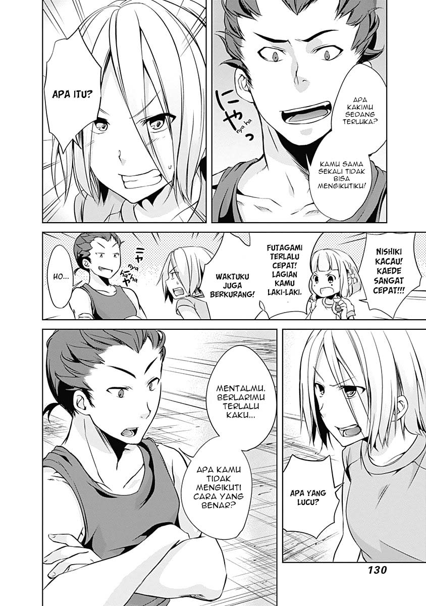 Yuizaki-san wa Nageru! chapter 36