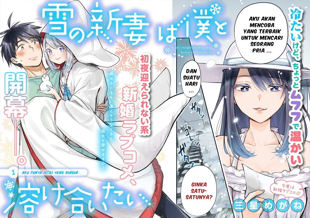 Yuki no Niiduma wa Boku to Tokeaitai chapter 1