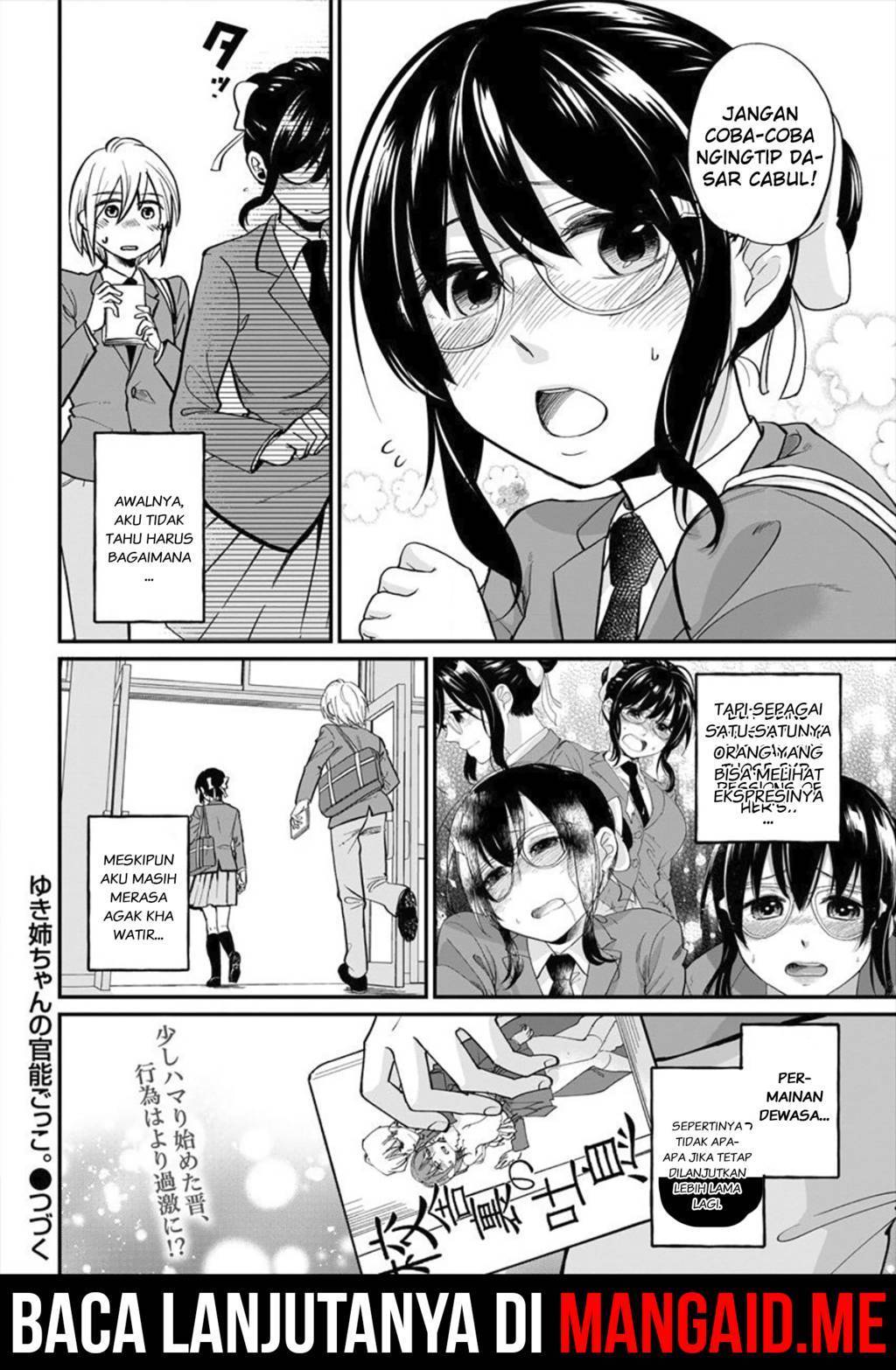 Yuki Nee-chan no Kan-nou Gokko Chapter 02 Bahasa Indonesia