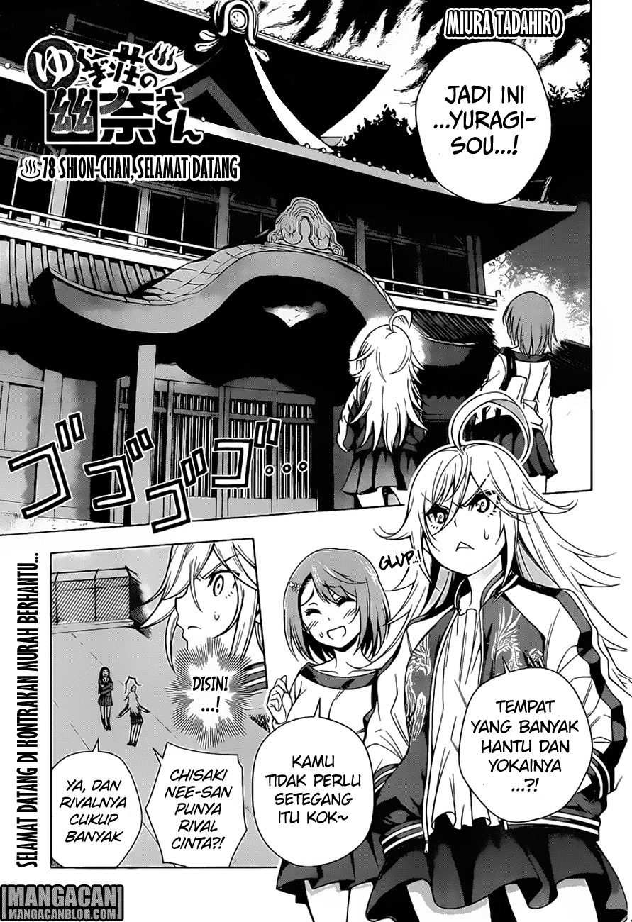 Yuragisou no Yuuna-san Chapter 78 Bahasa Indonesia