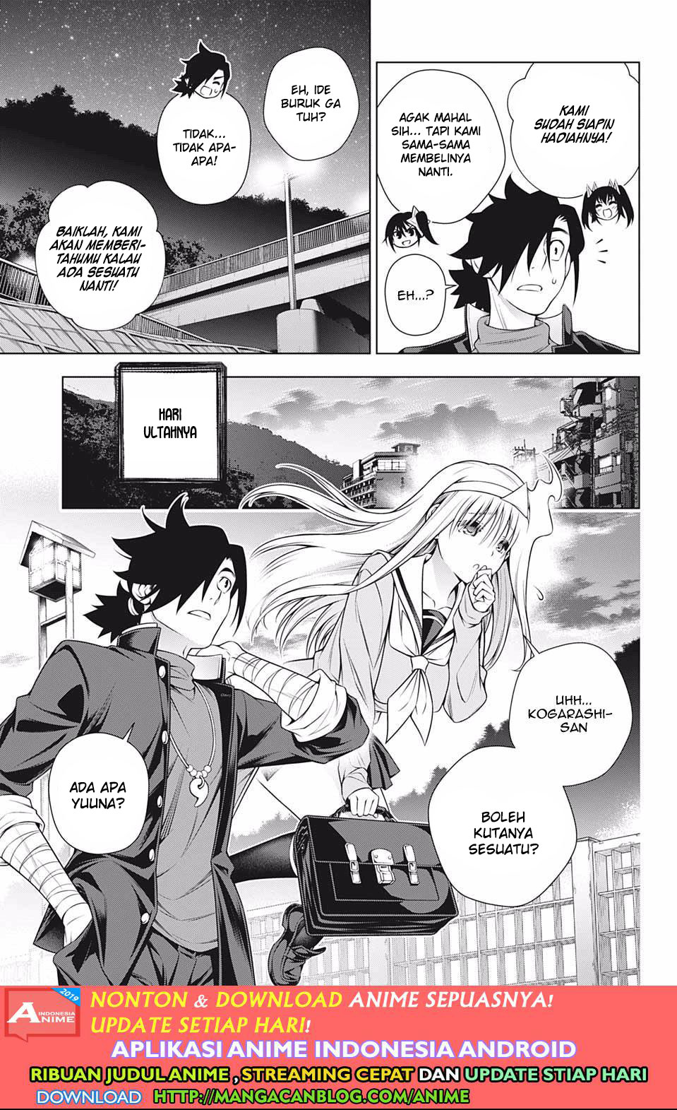 Yuragisou no Yuuna-san chapter 181