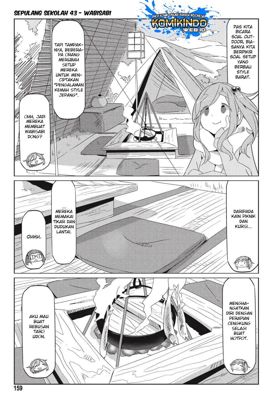 Yurucamp Chapter 34.5 Bahasa Indonesia