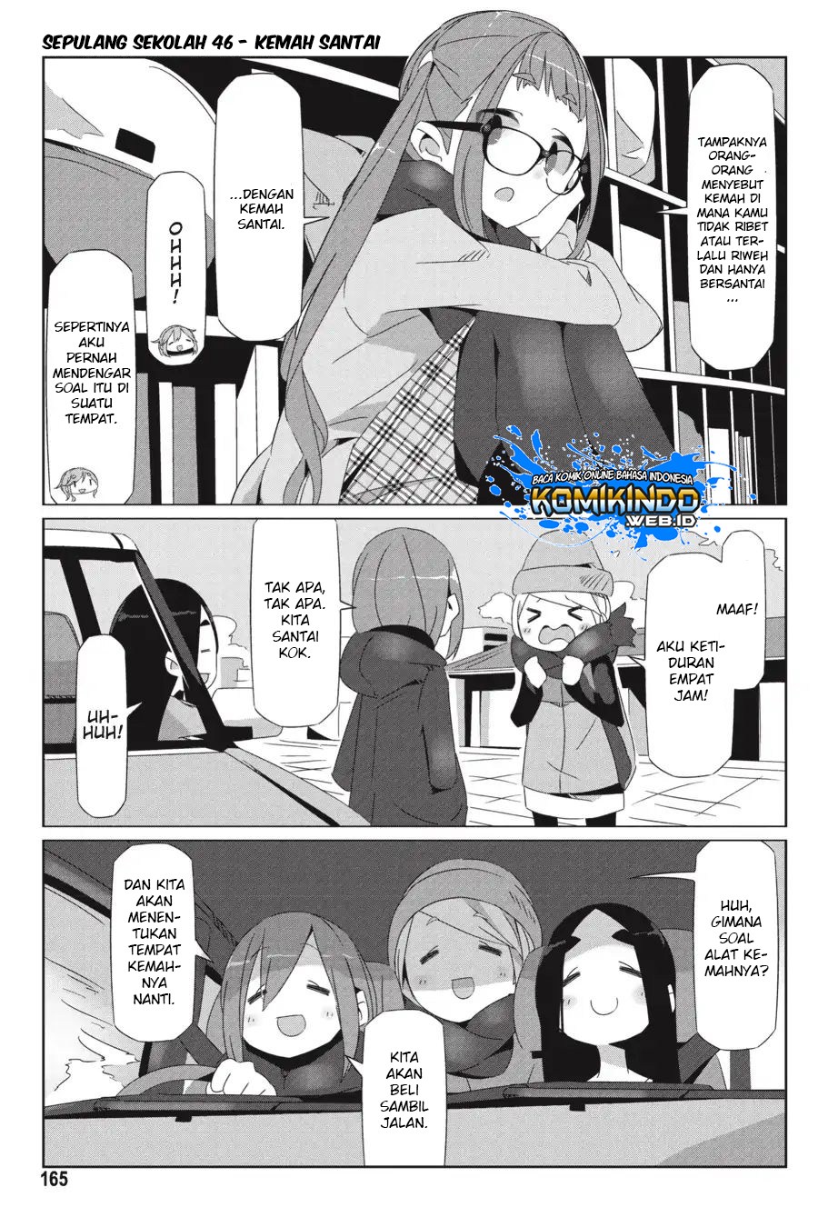 Yurucamp Chapter 34.5 Bahasa Indonesia