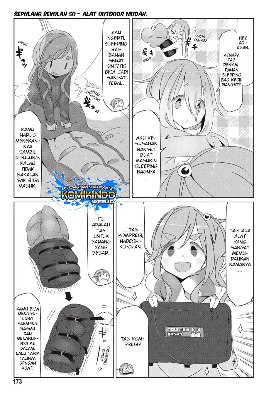 Yurucamp Chapter 34.5 Bahasa Indonesia