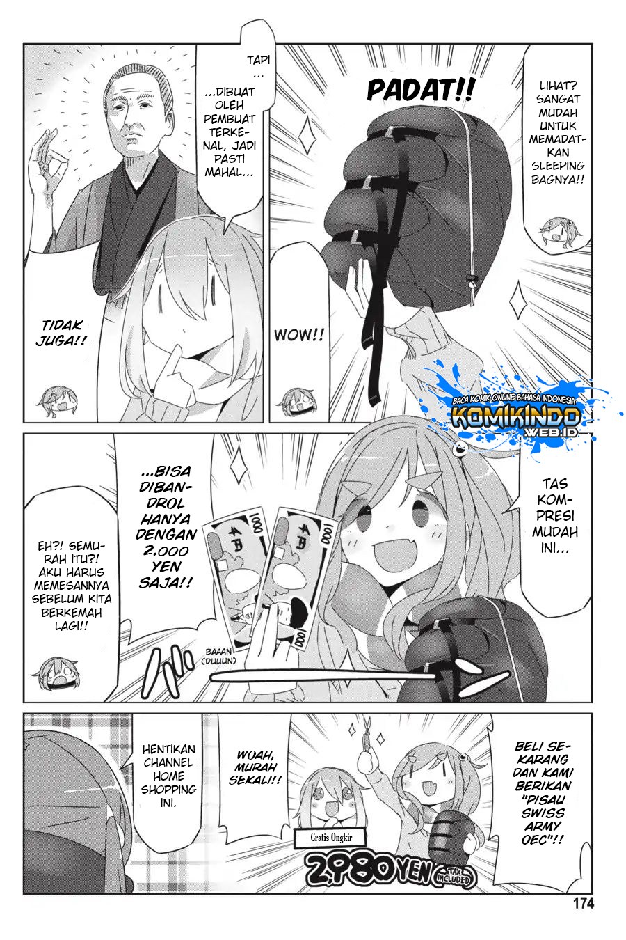 Yurucamp Chapter 34.5 Bahasa Indonesia