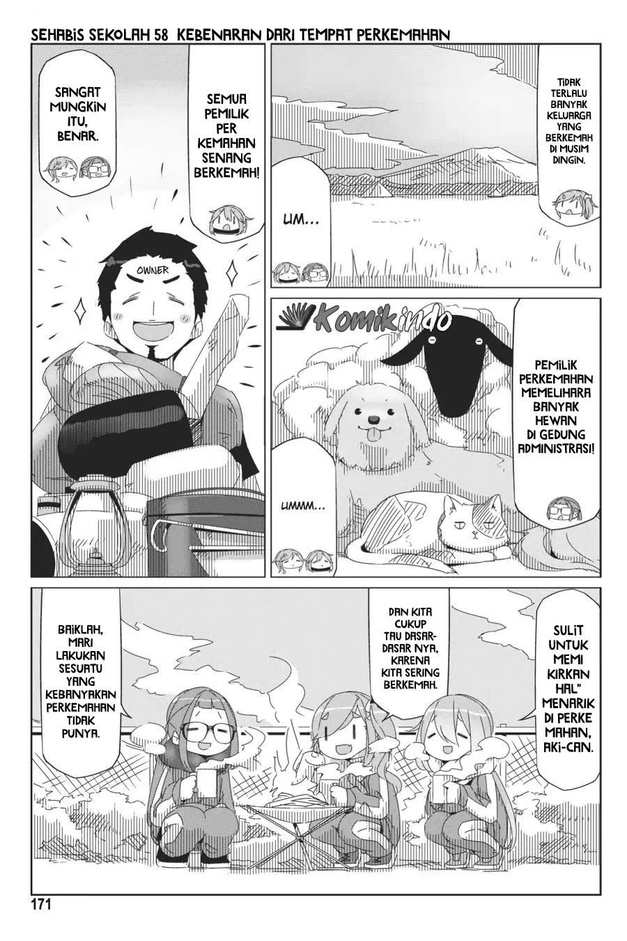 Yuru-Camp chapter 40