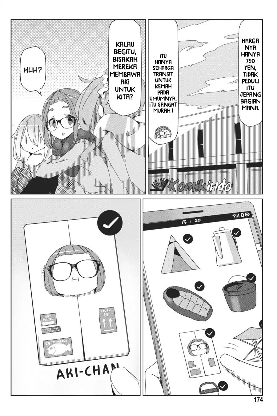 Yuru-Camp chapter 40