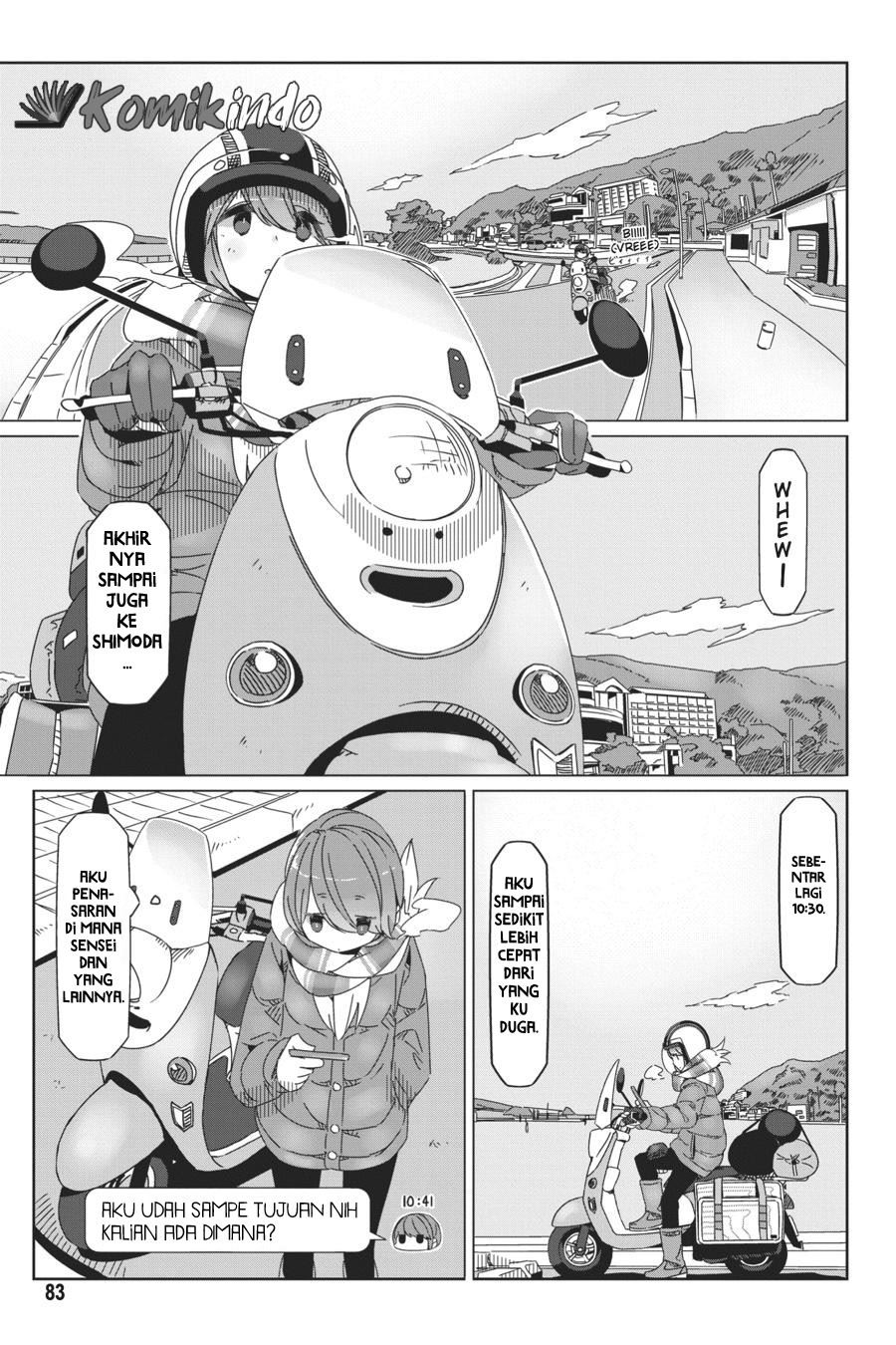 Yuru-Camp chapter 44