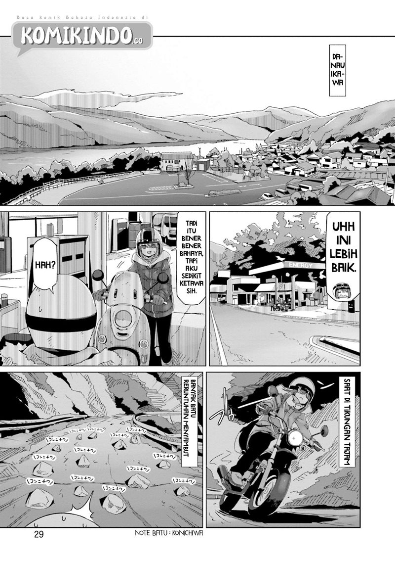 Yurucamp Chapter 59 Bahasa Indonesia