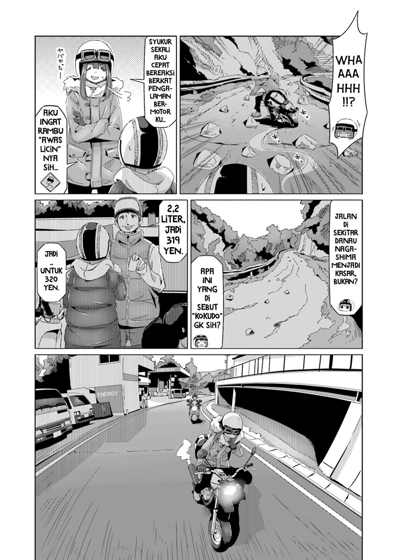 Yurucamp Chapter 59 Bahasa Indonesia