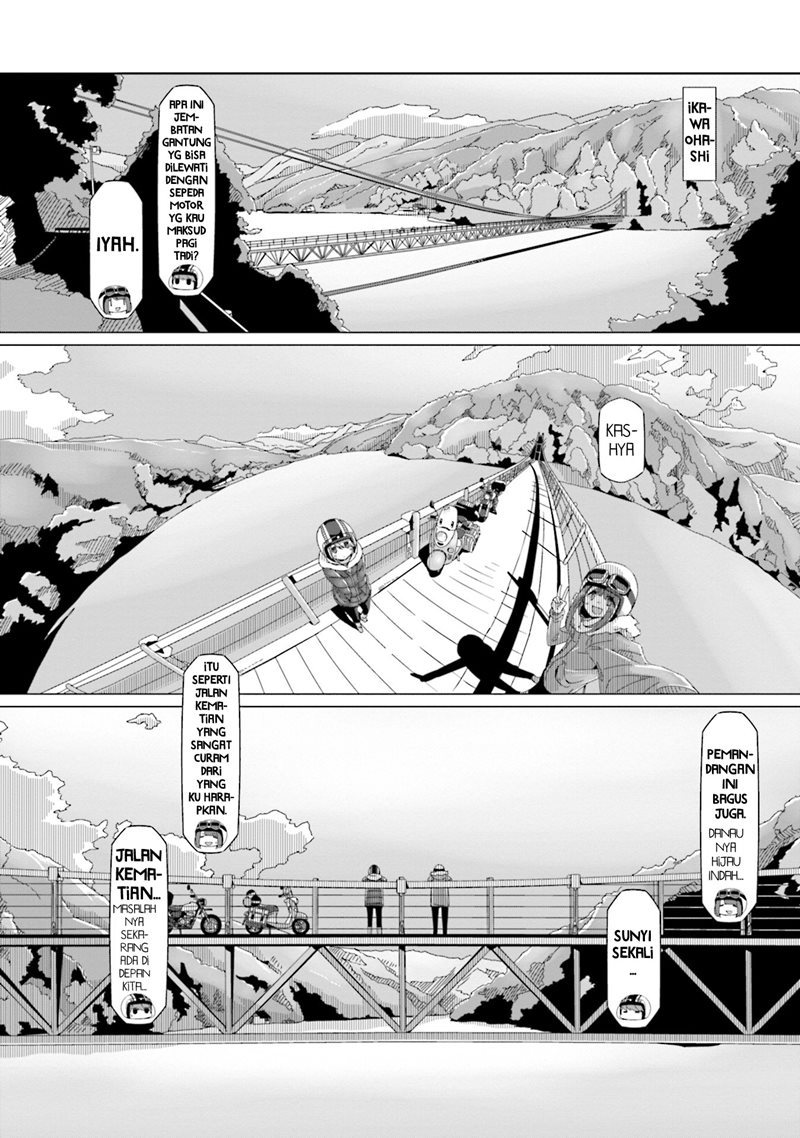 Yurucamp Chapter 59 Bahasa Indonesia