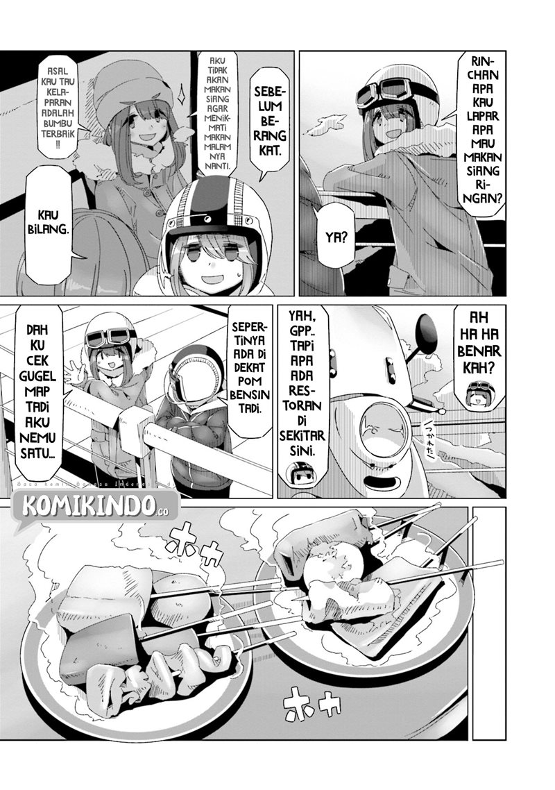 Yurucamp Chapter 59 Bahasa Indonesia