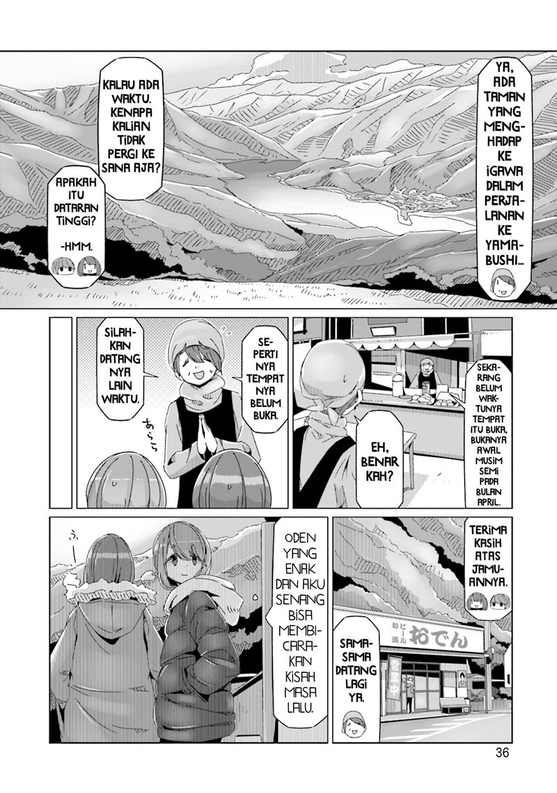 Yurucamp Chapter 59 Bahasa Indonesia