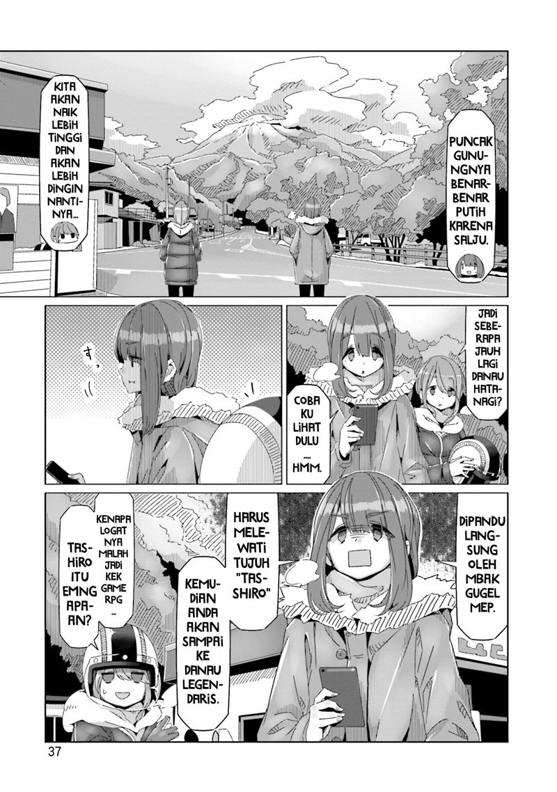 Yurucamp Chapter 59 Bahasa Indonesia