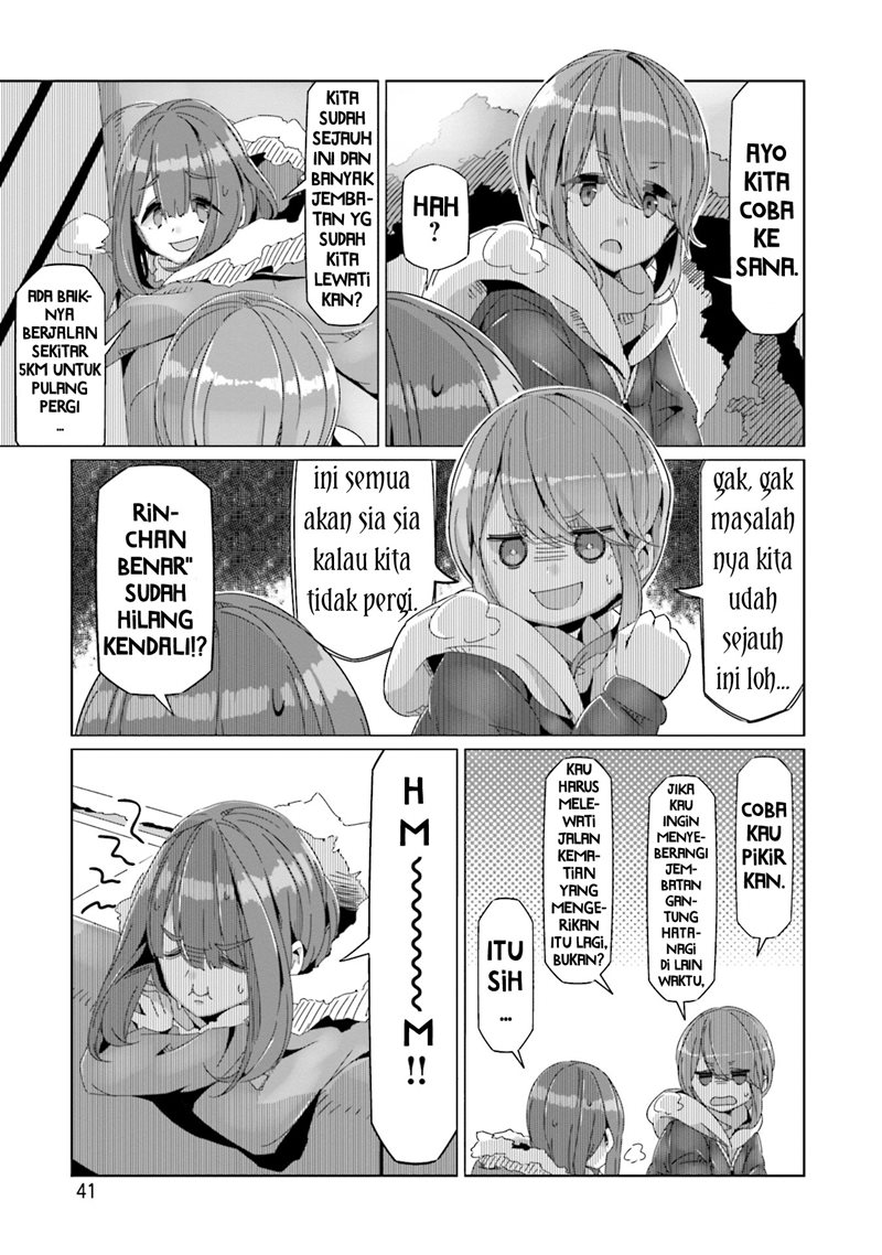 Yurucamp Chapter 59 Bahasa Indonesia