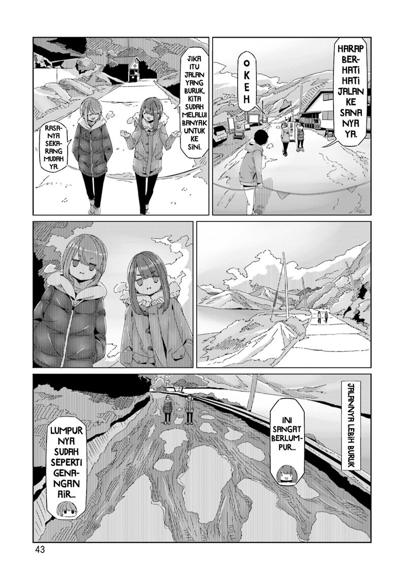Yurucamp Chapter 59 Bahasa Indonesia