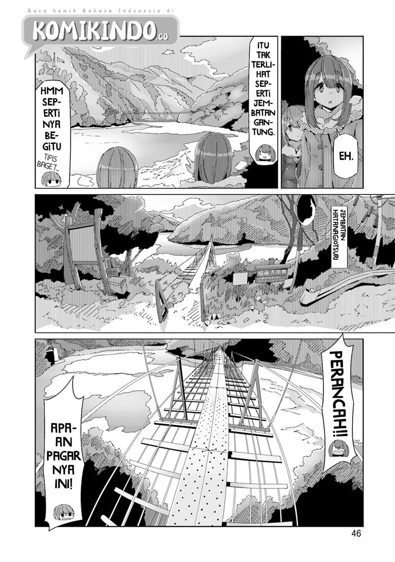 Yurucamp Chapter 59 Bahasa Indonesia