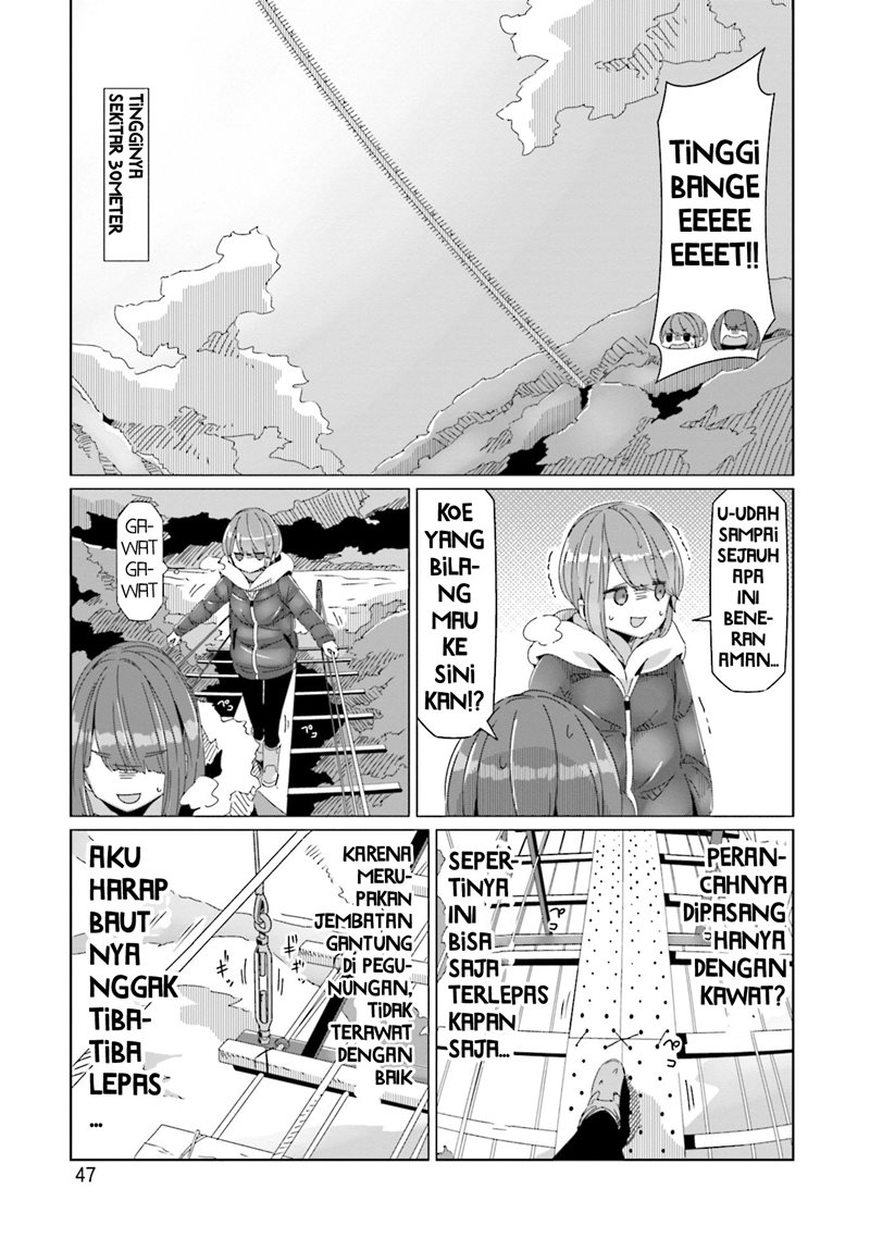 Yurucamp Chapter 59 Bahasa Indonesia