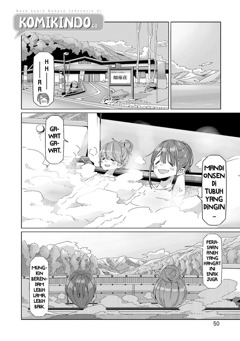Yurucamp Chapter 59 Bahasa Indonesia