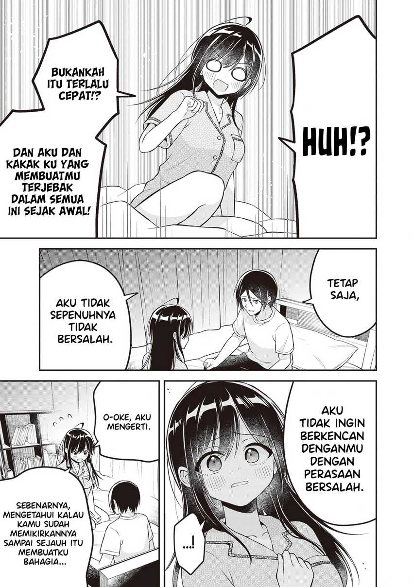 Yuujin ni 500 Yen Kashitara Shakkin no Kata ni Imouto wo Yokoshite Kita Nodakeredo, Ore wa Ittai Dou Sureba Iindarou Chapter 16 Bahasa Indonesia