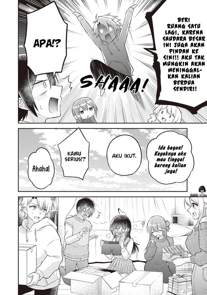 Yuujin ni 500 Yen Kashitara Shakkin no Kata ni Imouto wo Yokoshite Kita Nodakeredo, Ore wa Ittai Dou Sureba Iindarou Chapter 16 Bahasa Indonesia